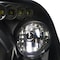 Spec-D Tuning 00-04 Ford Focus Halo LED Projector Black 2LHP-FOC00JM-TM - alternate 3